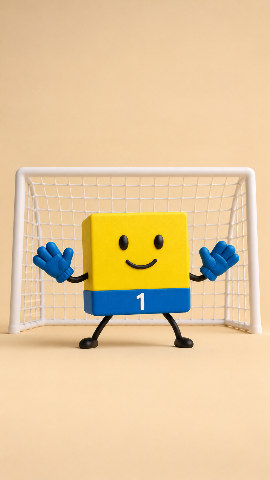 Koci kapi, a Kocka FC 1-es játékosa